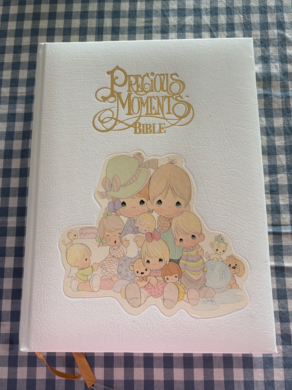 Vintage Precious Moments large family-size Bible